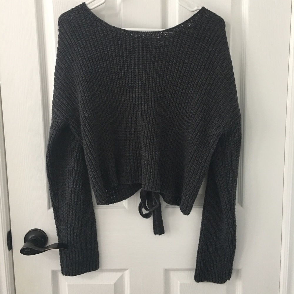 Forever 21 Grey Knit Sweater